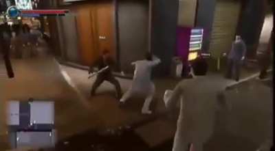 Kiryu learns he isn’t the only one who can throw bikes