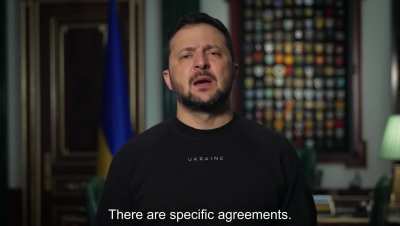 "Russia is still capable of doing evil. No one will be able to turn a blind eye. We have to fight. We must keep our defense as a top priority. And we must make our state stronger every day." - President Zelenskyy's address, 15th November 2023