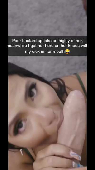 Your bully having fun with your latina mom and showing it to his friends