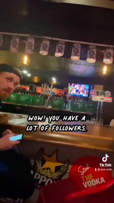 How to not get kicked out of a bar😅✍️