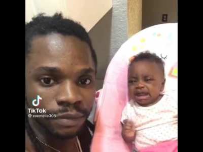 The baby stopped crying in the end