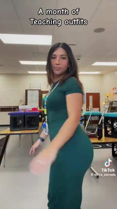 A Month of Teaching Outfits