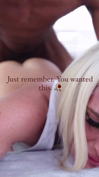 Do you regret it? Because I don&rsquo;t.