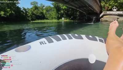 ExtraEmily &mdash; Tubing Down the Austin River &mdash; August 2024