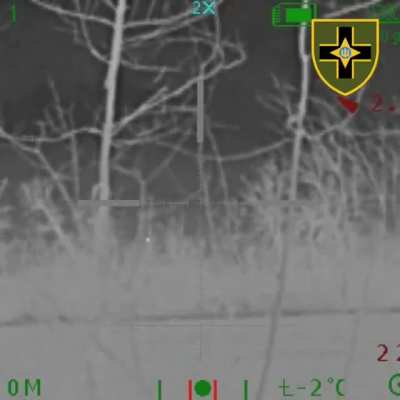 UA Sniper with IR scope working targets. Ukraine 2022