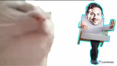 Here is u/kiwbaws2 creation with the Chair Man GIF