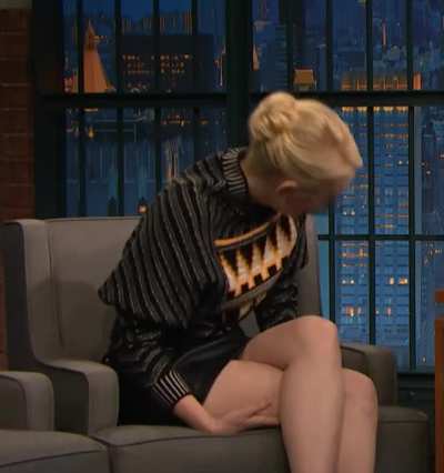 Talking to Seth Meyers