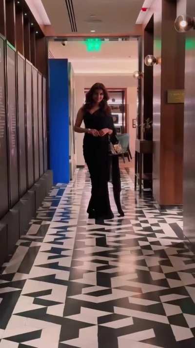 Black saree