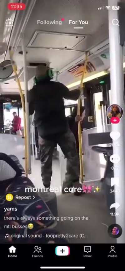 A Classic Montreal Commute