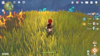 Klee Ore Mining Trick Without Burning to Death