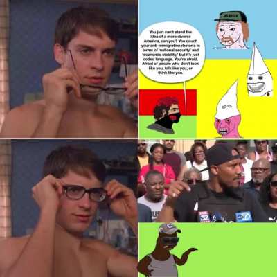 You can&rsquo;t just go off script like that