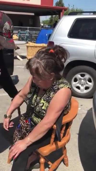 Tempers running high at the thrift shop: "sHe mOvEd mY cLoSeT!!!"