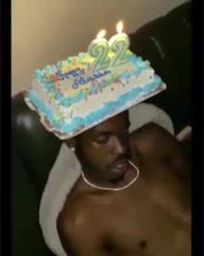 He lit but still sleepin