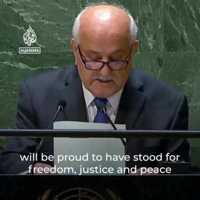 UN General Assembly votes in favour of expanding Palestine’s rights