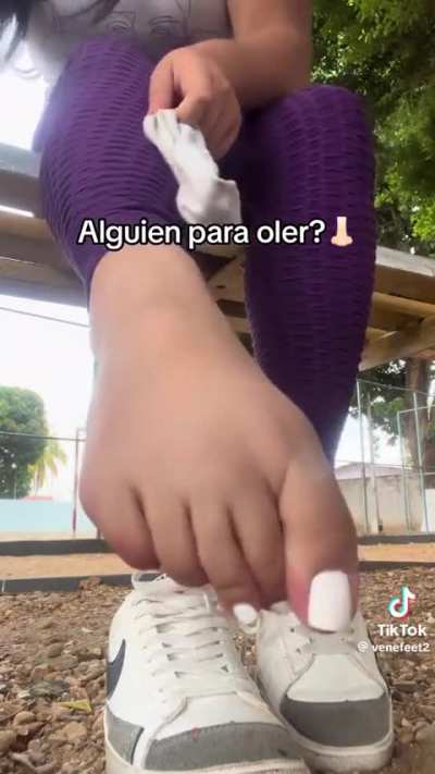 White socks