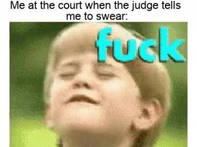 I swear