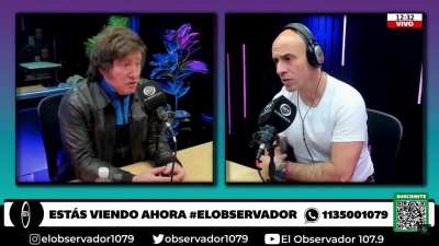 Javier Milei sobre el CONICET