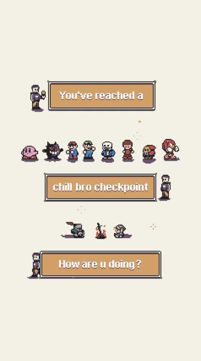 chill bro checkpoint