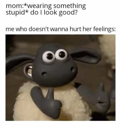 I'm nice. I think