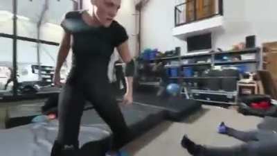 Joanna Bennett, one of Brie Larson&rsquo;s stunt doubles, posted this Captain Marvel action concept for Captain Marvel. I really hope we get something like this in Captain Marvel 2