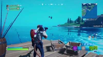 TIL you can rocket ride a shark