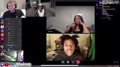 Incel goes insane on Adin Ross' livestream