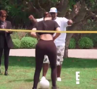 Playing Volleyball