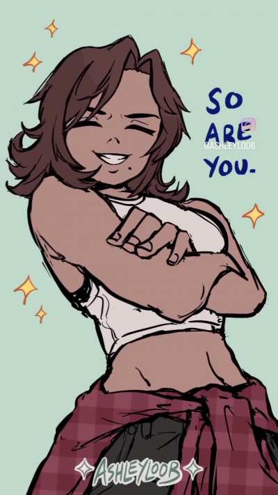 Attempting to flirt [@ashleyloob]