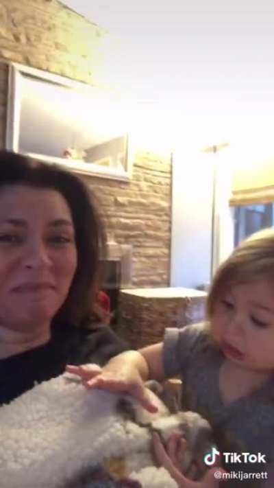She&rsquo;s probably still wondering which finger her mom ate