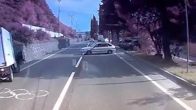 "Sucks you got yourself in an accident bro. See ya"