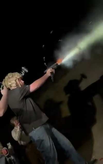 100-round fully automatic Glock