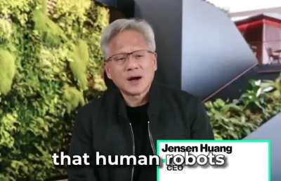 Nvidia CEO: "Elon's - as you know - is just an extraordinary engineer, and I love working with him. &amp;lt;...&amp;gt; We've going to build many more computers together. &amp;lt;...&amp;gt; I'm delighted to be working with him."