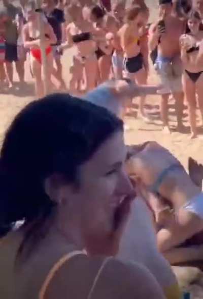 A new beach sport?