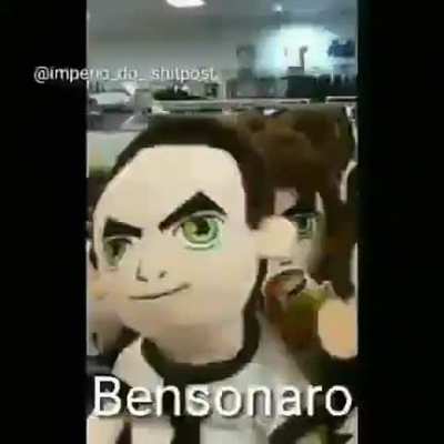 Quem nunca se perguntou como seria o Ben + Bolsonaro ? e aqui est&aacute; a resposta