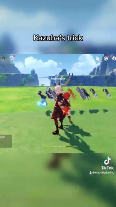 Kazuha&rsquo;s trick