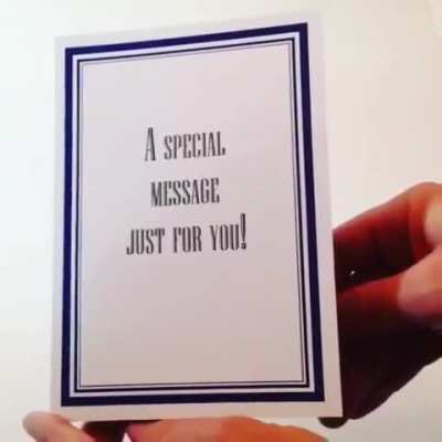 Pop-up card for our era!