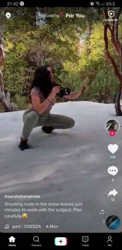 Cold nips in the forest 👀