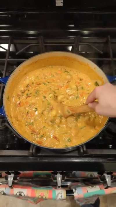 I made Creamy Chicken Gnocchi Soup