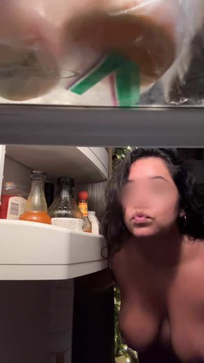 Was looking for a midnight snack. Didn't realize the snack was me.