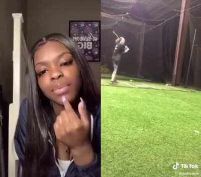 Threw her that wig splitter.