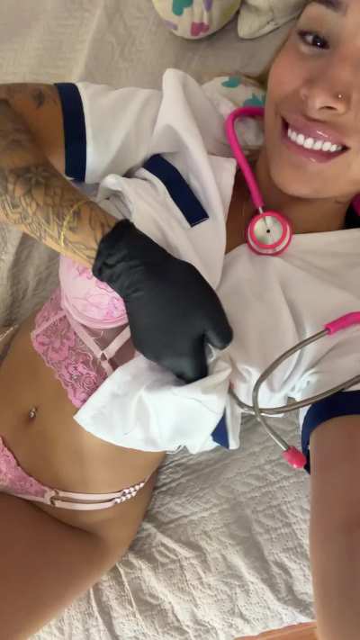 Does the feel of latex gloves on your cock excite you