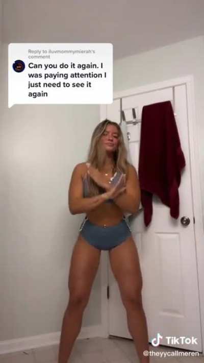 Her whole ass out at the end 😍