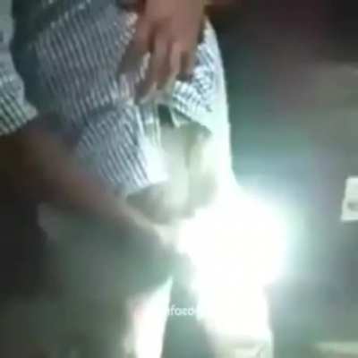How to turn on a lightbulb.