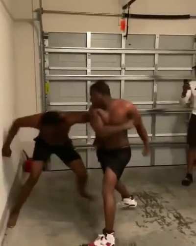 Bruh beat him up without even connecting any of the punches