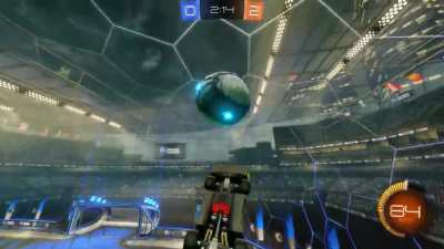 Backwards airdribble to pancake to a second reset :&amp;gt;
