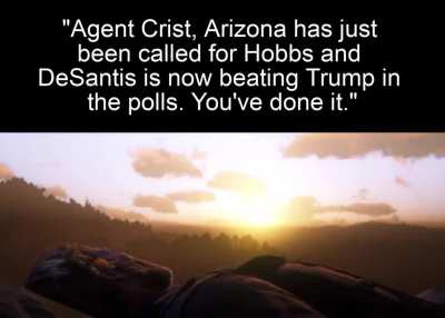 Agent Crist defeated trumpism 🫡