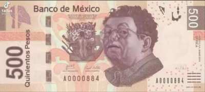 Los billetes de M&eacute;xico: