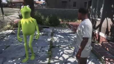 Kermit the frog roasts Franklin
