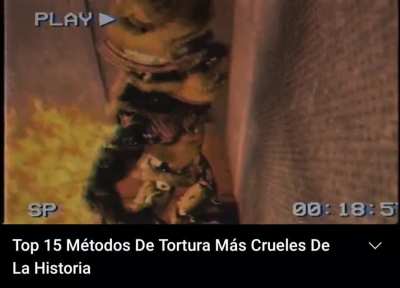 La peor tortura 😨