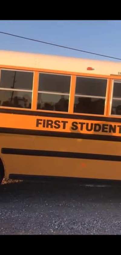 Kids on a school bus in complete despair after bus driver tells them they can't get off due to being too loud.